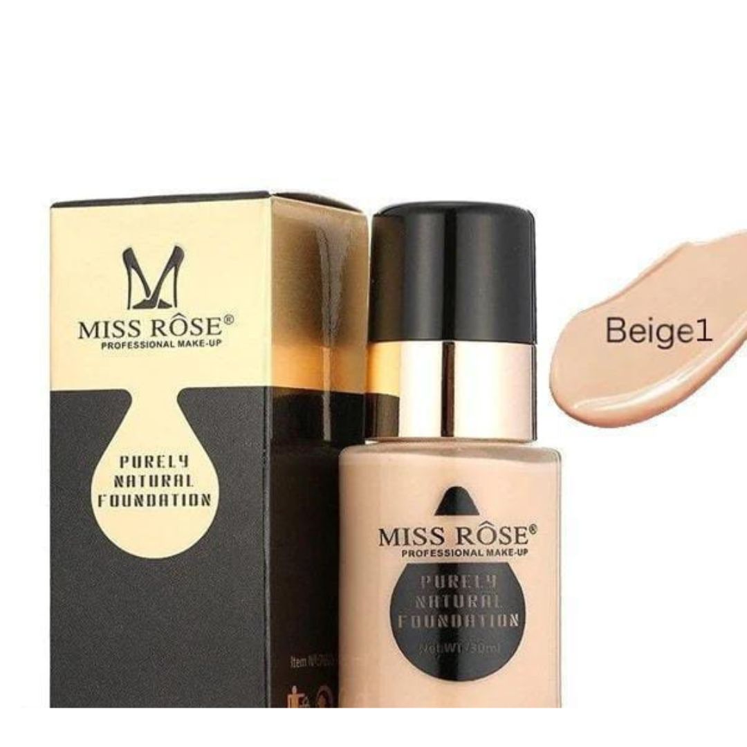 Purely Natural Matte Foundation, 30 ML